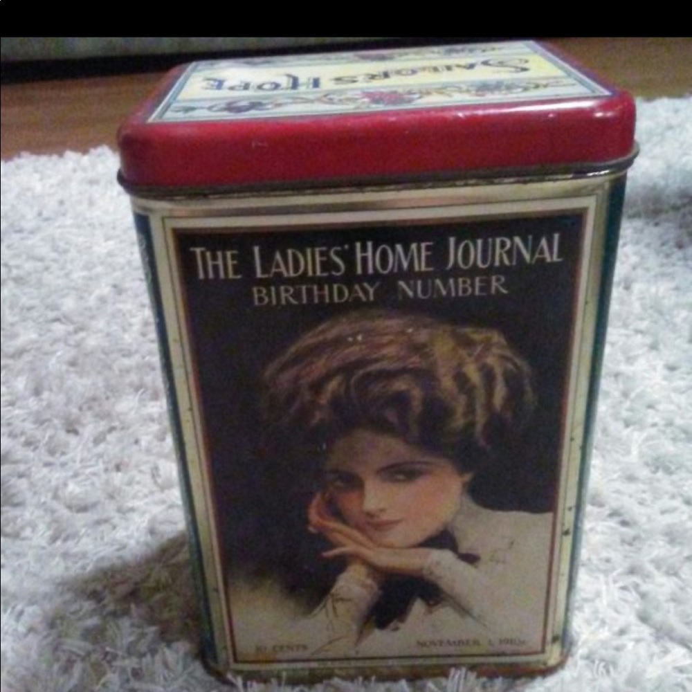 Vintage Ladies Home Journal Tin